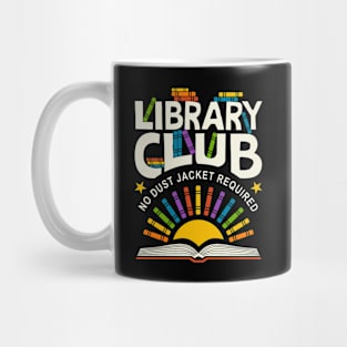 Library Club No Dust Jacket Mug